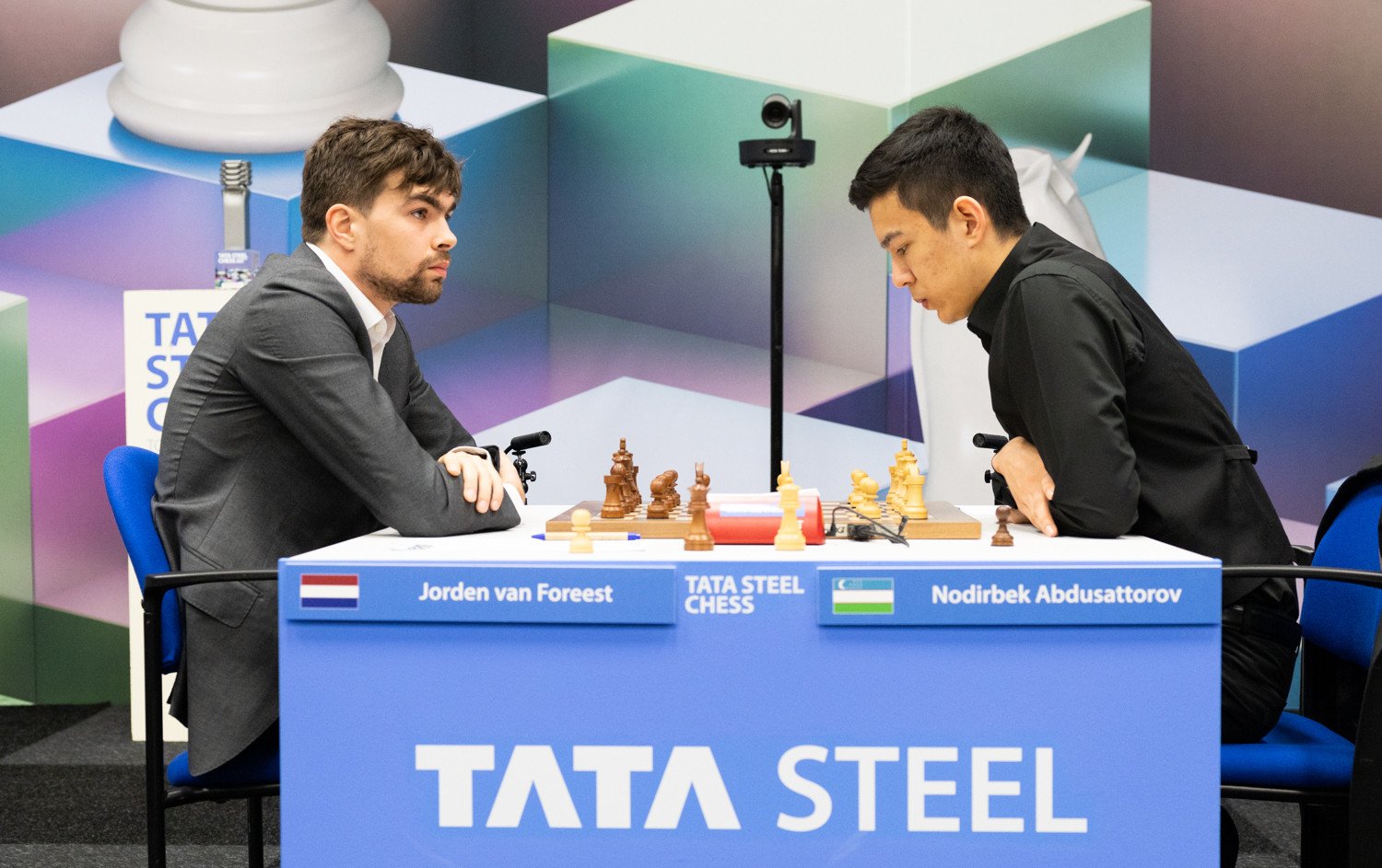 Ding and Abdusattorov win in the first round of the Tata Steel Masters 2023