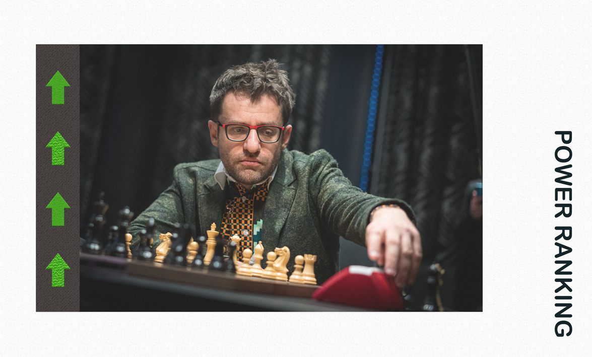 Levon Aronian
Chess Power Rankings
Photo: Lennart Ootes